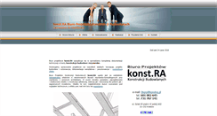 Desktop Screenshot of konstra.pl